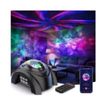 Rossetta Dual Lens Galaxy Projector, Star Projector For Bedroom With