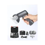 Logbay 4v Cordless Electric Scissors, Ergonomic Handle, 3 Sk5 Blades,