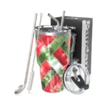 Pandaria 30 Oz Tumbler With Lid And Straw | Double