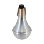 Lotfancy Trumpet Mute, Lightweight Aluminum Straight Mute For Jazz, 3.5"x6"