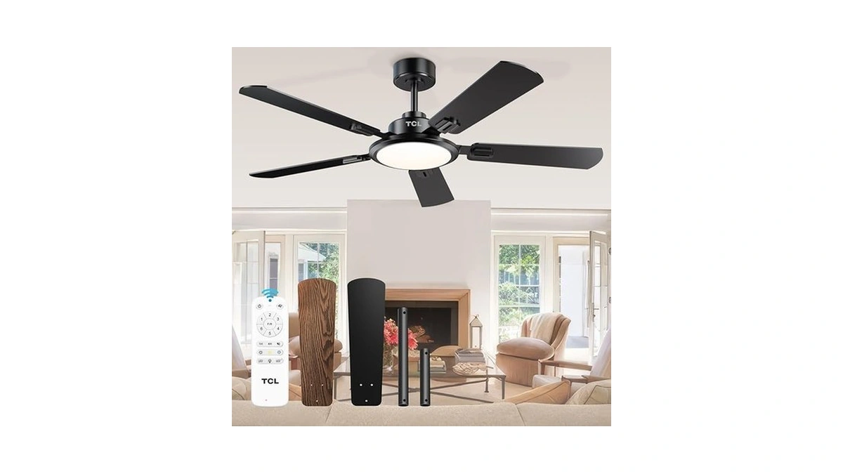 Tcl Ceiling Fans With Lights, 52 Inch Ceiling Fan With