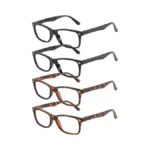 Przene Reading Glasses For Men Women Blue Light Blocking Rectangle