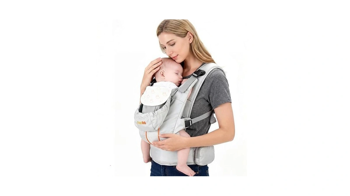 Cozibb Baby Carrier, 3-in-1 Cozy Baby Wraps Carrier With Air