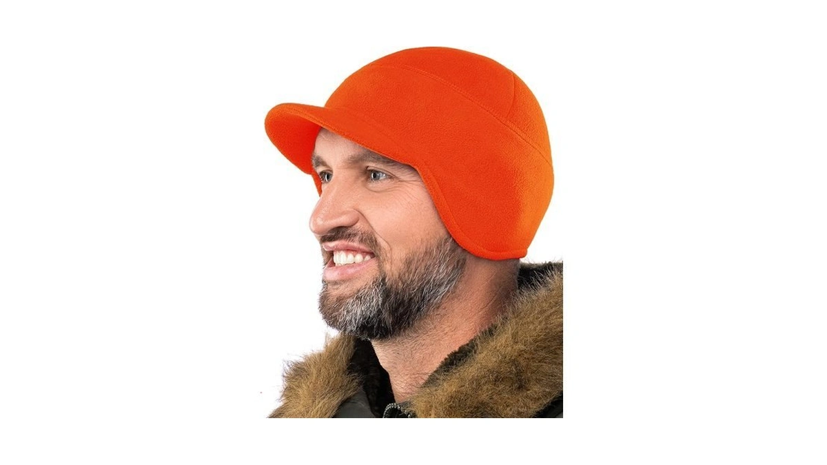 2sbr 2sabers Fleece Winter Beanie With Visor - Men Women