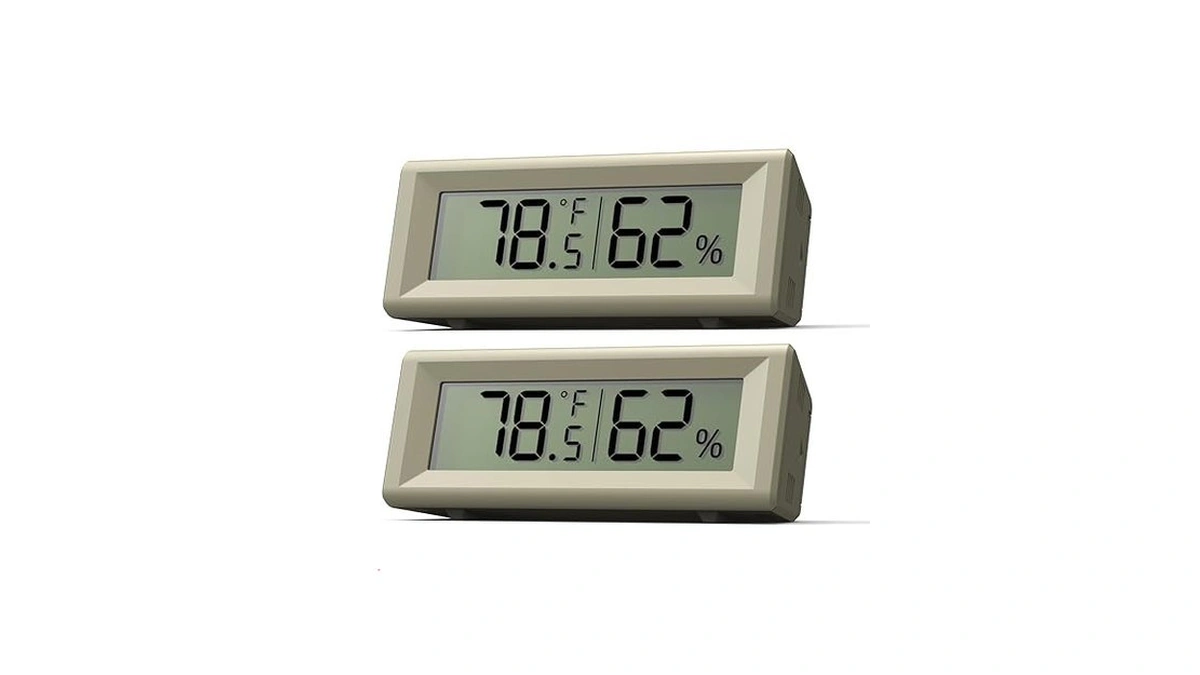Small Digital Hygrometer, Humidity Meter, Indoor Thermometer, Room Temperature And