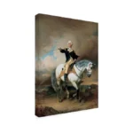 Wrapped Canvas Wall Art - John Faed 'portrait Of George