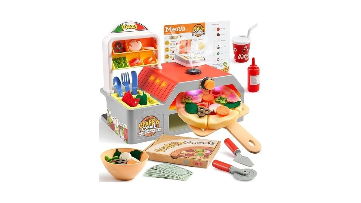 Lalalark Play Kitchen Food Toy - Pretend And Play Toddler