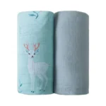 Viviland Muslin Swaddle Blankets, Breathable And Skin-friendly Baby Receiving Blankets,