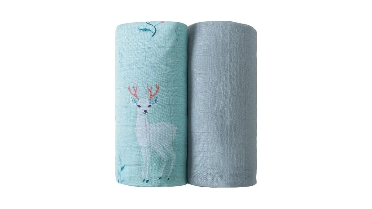 Viviland Muslin Swaddle Blankets, Breathable And Skin-friendly Baby Receiving Blankets,