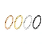 Poxtex 18g Nose Rings Piercings For Women Men Septum Clicker