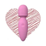 Mini Wand Massager,small Cordless Hand-held Massager,quiet,rechargeable Personal For Neck Shoulder