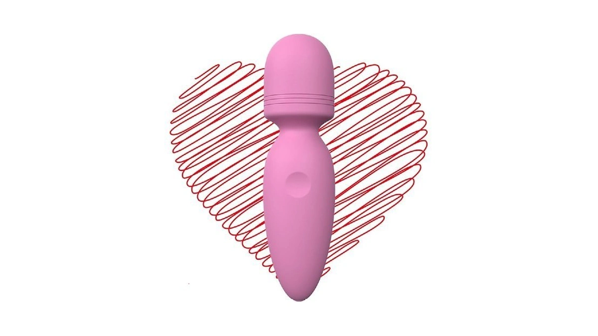 Mini Wand Massager,small Cordless Hand-held Massager,quiet,rechargeable Personal For Neck Shoulder