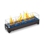 Grisun Tabletop Fire Pit,28 Inch Propane Fire Pit Table,45000 Btu