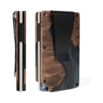 Movridf Minimalist Slim Wallet For Men,rfid Blocking Metal Wallet,aluminum Credit