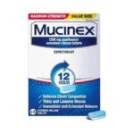 Mucinex 12 Hour Maximum Strength 1200 Mg Guaifenesin Extended-release Tablets
