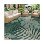 Homcomoda Outdoor Rugs 8’x10’ Waterproof Reversible Patio Rugs Outdoor Clearance