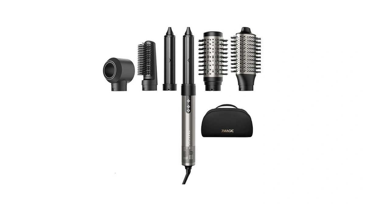 7magic 6 In 1 Multi Hair Styler Dryer Brush, 110,000