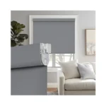 Persilux No Drill Roller Shades For Windows Blackout Shades, Free-stop