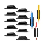 Bsresin Pen Holder Silicone, 10 Pack Adhesive Pen Holder For