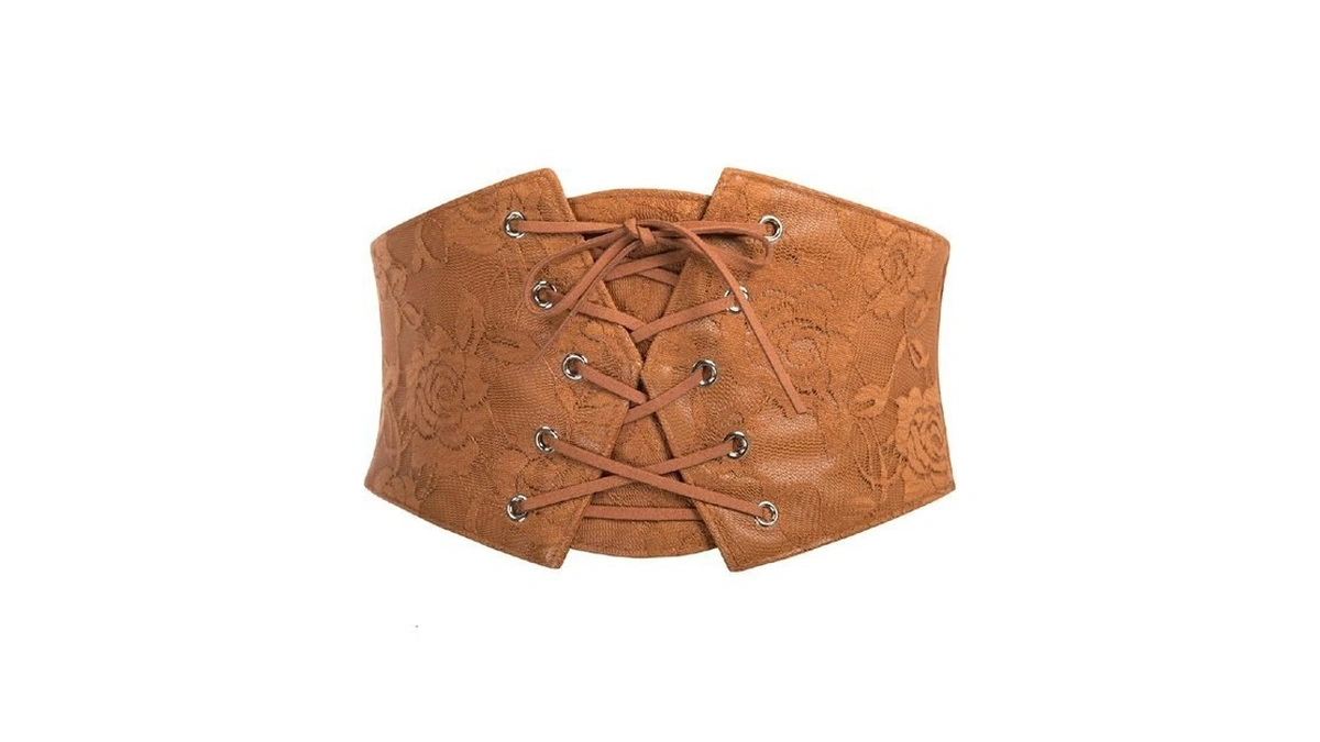 Grace Karin Women's Elastic Wide Waist Belt Renaissance Pirate Corset