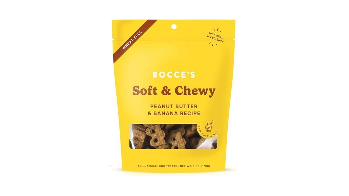 Bocce's Bakery Oven Baked Pb & Banana Recipe Treats For
