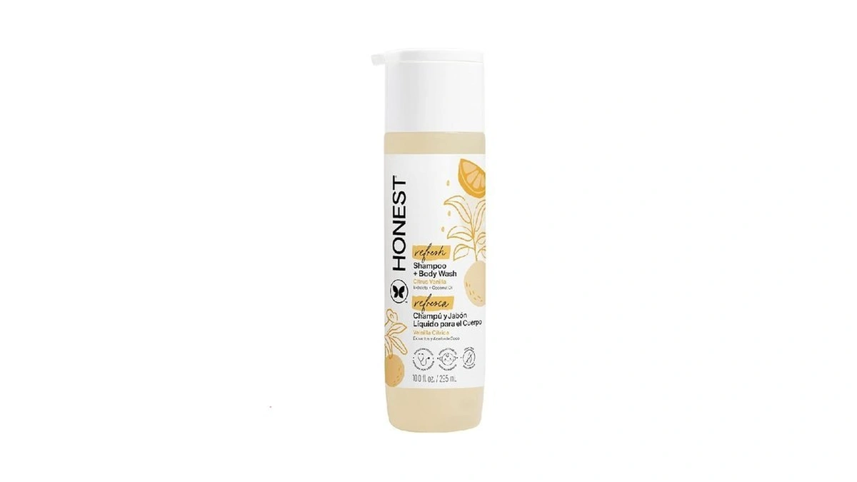 The Honest Company 2-in-1 Cleansing Shampoo Body Wash, Gentle For