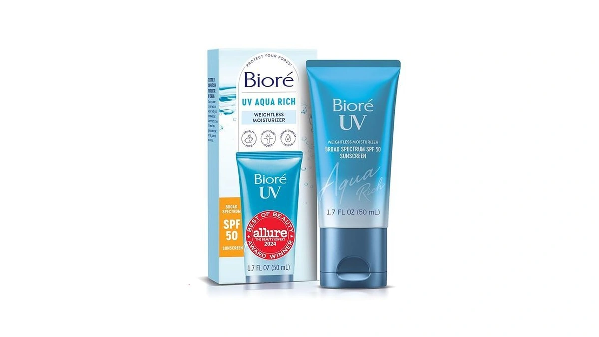 Biore Uv Aqua Rich Daily Hydrating Facial Moisturizer With Spf