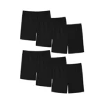 Booph Girls Dance Shorts Bike Short For Underdress 4-5t Black