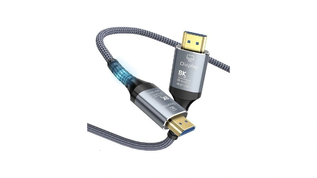 Anehmeta 8k Fiber Optic Hdmi Cable 6ft, 48gbps Ultra High