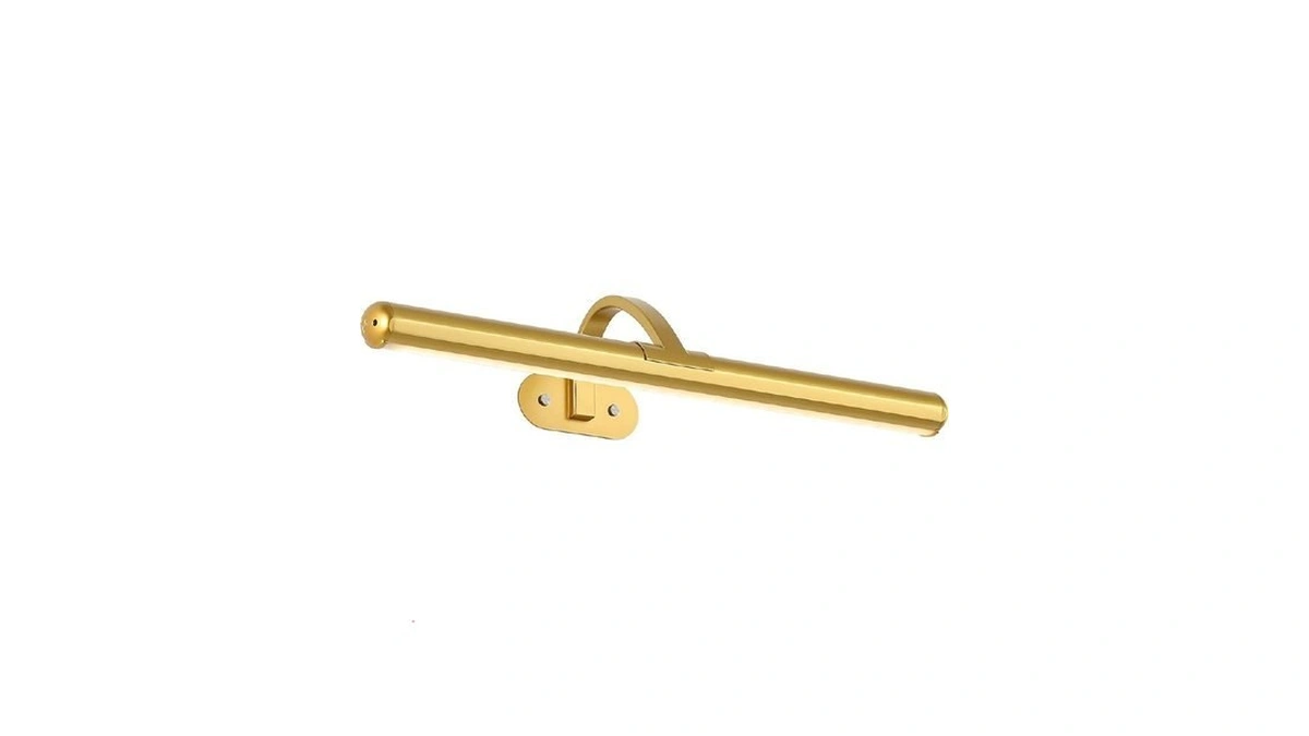 Joossnwell 16.54 Inch Touch Control Picture Light, Gold Rechargeable Battery