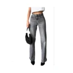 Zermom Women's Wide Leg Jeans Casual Stretch High Rise Baggy
