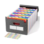 Abc Life 26 Pockets File Organizer, Expanding File Folder A4