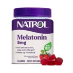 Natrol Melatonin Gummies, Sleep Support, 90 Strawberry-flavored Adult Melatonin Gummies,