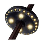 Hflyjpyw Patio Umbrella Light 3 Brightness Modes Cordless 28 Led