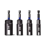 Facoow Wing Nut Driver Set 4pcs, Power Wing Nut Driver