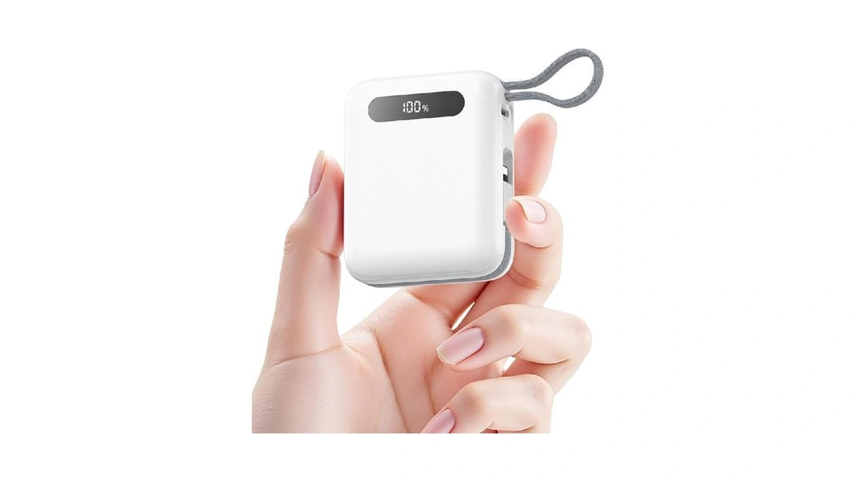 Portable Charger, Ultra Mini 10000mah Portable Charger Power Bank With