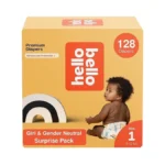 Hello Bello Premium Diapers, Size 1 (8-12 Lbs) Surprise Pack