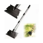 Qreihlpy Garden Flat Shovel, 50" Weed Removal Tool With Detachable