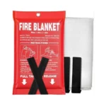 Andyssey Fire Blanket- 40" X 40" Ce Certified Fiberglass Prepared