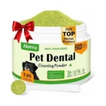 Aloevia Dog Teeth Cleaning Powder For Dogs 200g- Enzymatic Plaque