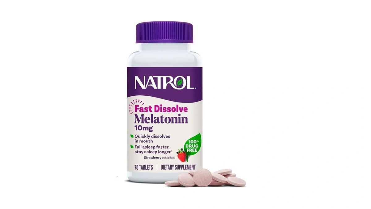 Natrol Melatonin 10mg Fast Dissolve Tablets - Strawberry Flavor, 75