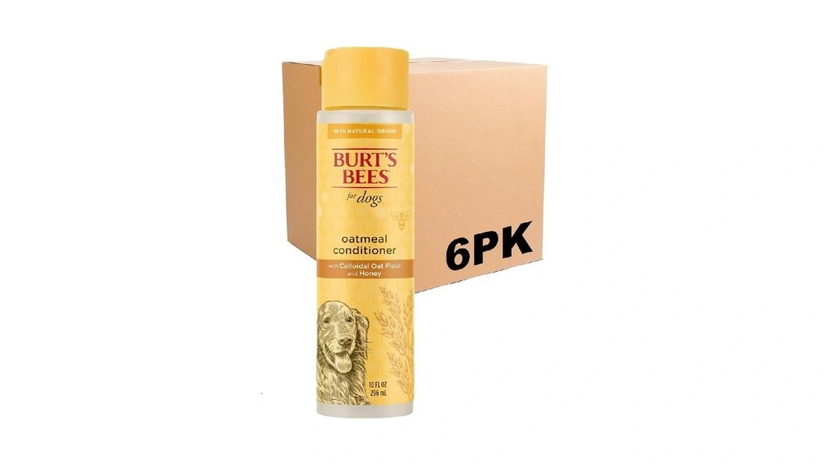 Burt's Bees For Pets Oatmeal Dog Conditioner With Colloidal Oat