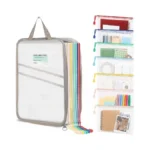 Roypack 7-pack Mesh Zipper Pouch With 1 Organizer Bag, A4