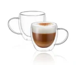Amazon code: Cnglass Double Wall Glass Coffee Mugs Wi