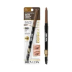 Revlon Colorstay Eyebrow Pencil With Spoolie Brush, Waterproof, Hair-like Strokes