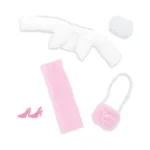 Bjmowin 1 Set Doll Clothes And Accessories Including White Coat