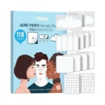 Litbear Large Pimple Patches For Face (6 Sizes 118 Pcs),