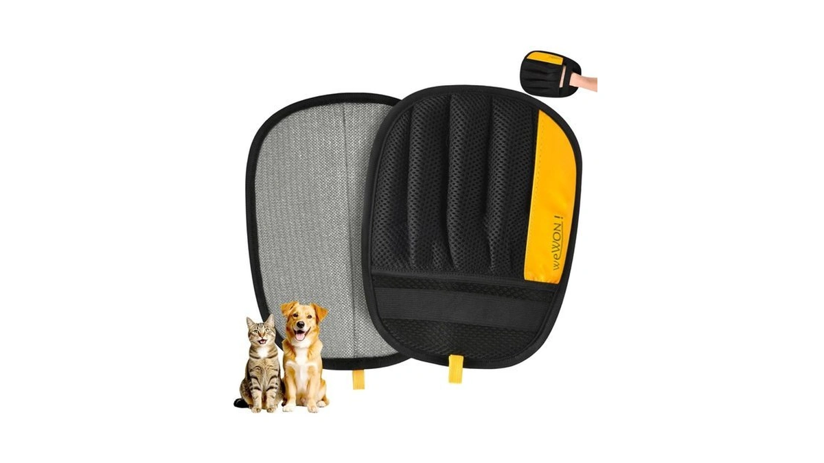 Upgraded Electrostatic Pet Hair Removal Glove For Dogs & Cats