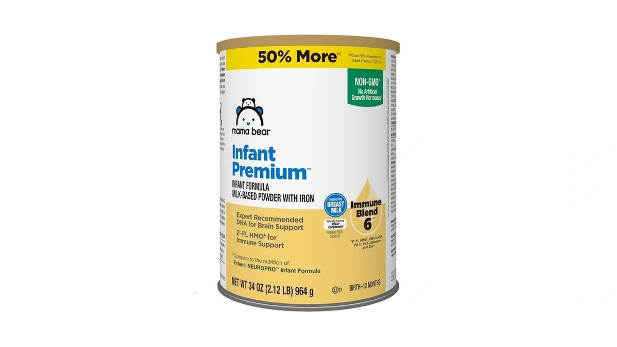 Amazon Brand - Mama Bear Infant Premium Milk-based Baby Formula