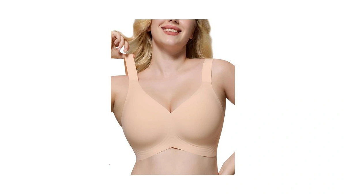 Horisun Bras For Women No Underwire Wireless Seamless Wirefree Support